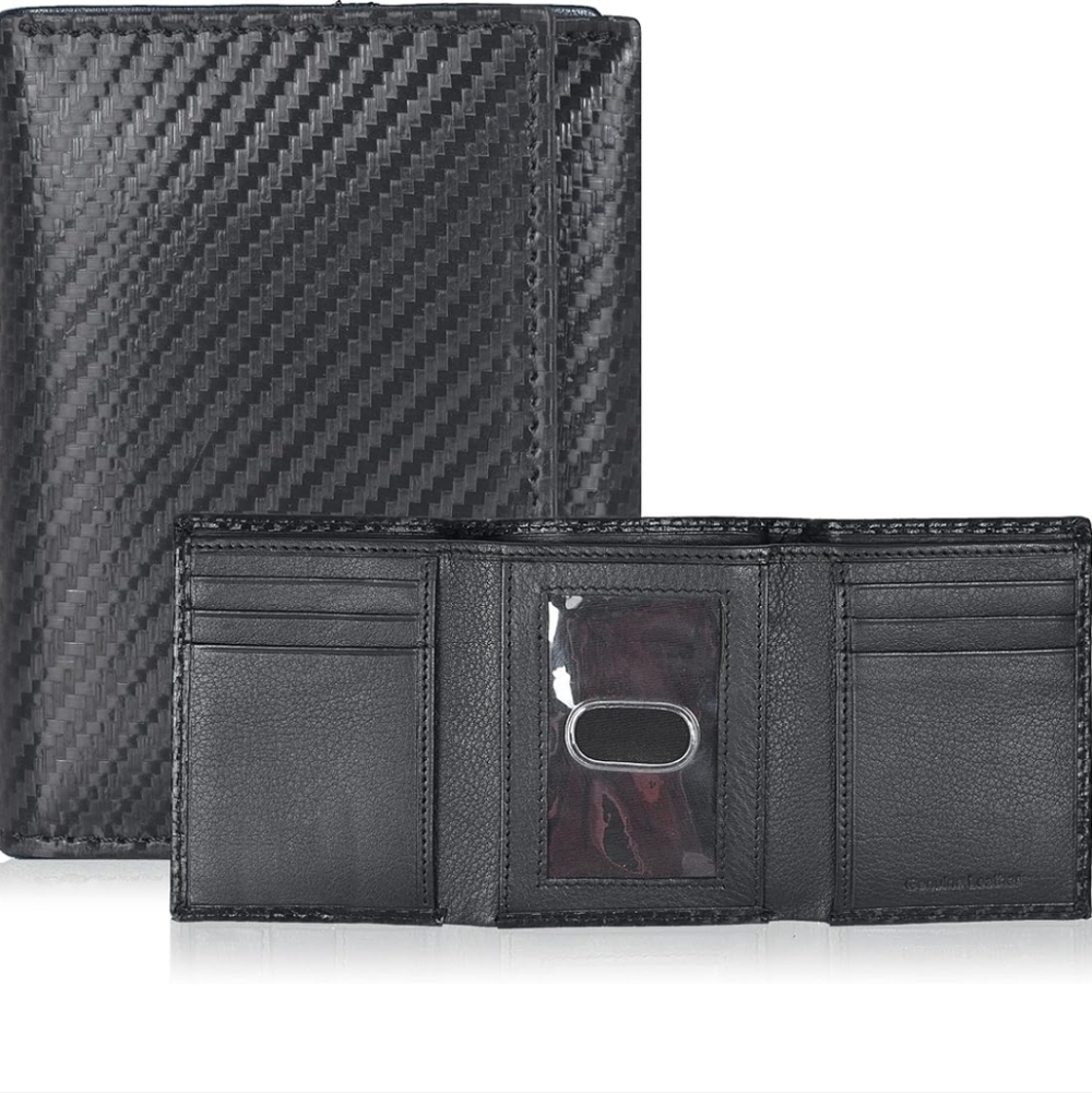 Black Leather Wallet